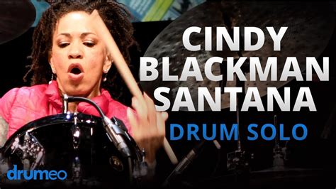 blackman solo|Cindy Blackman Santana .